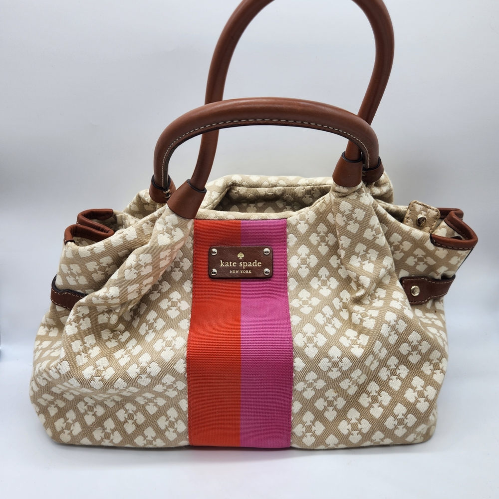 Kate Spade Tan and Pink Women's Bag